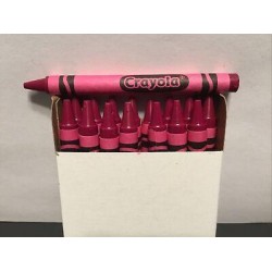 (16) Crayola Crayons (magenta) BULK