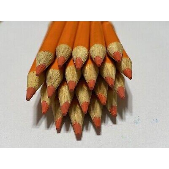 (20) Crayola Colored Pencils  (orange) BULK