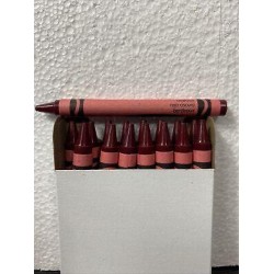 (16) Crayola Crayons (maroon) BULK