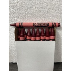 (16) Crayola Crayons (maroon) BULK
