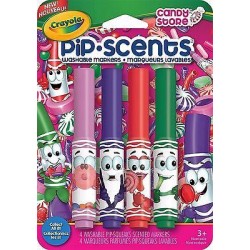 Crayola Pip Scents Markers - Candy Store - 4 pack