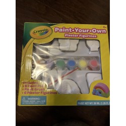 Paint Your Own Plastic Figurine