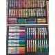 CRAYOLA 124 Piece Crayon Marker Colored Pencil Illustrated Kit Carrying Case Set