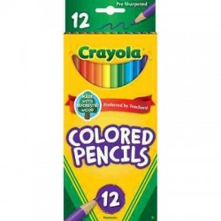 Crayola Colored Pencils 12 Pk