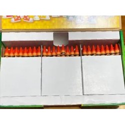 (144) Crayola Crayons (red orange) BULK