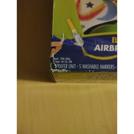 Crayola Air Marker Sprayer Set Airbrush Kit NIB   Ages4+ Art Crafts