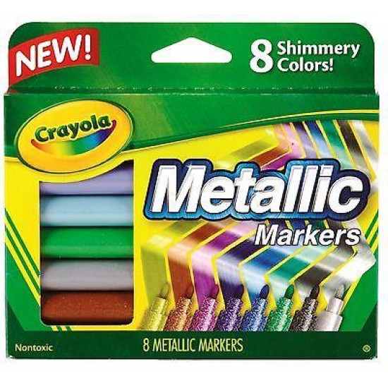 Crayola Metallic Markers - 8 pack