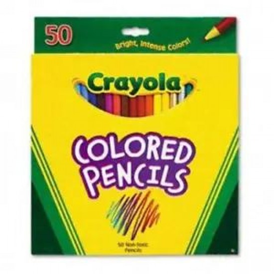 Coloured Pencils, 50 Pack - Crayola