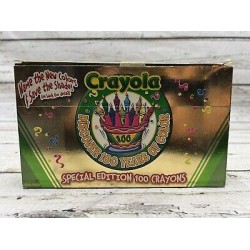 2002 Crayola 100 Years Of Color Special Edition Box Set 100 Crayons W/Sharpener