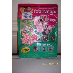 Crayola - Pop Art Pixies - Fab Snaps - Pink Package