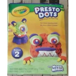 BRAND NEW IN BOX Crayola Model Magic Presto Dots Monsters Craft Kit