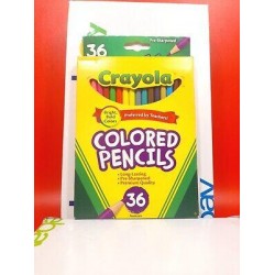New Crayola Colored Pencils Assorted colors quantity 36