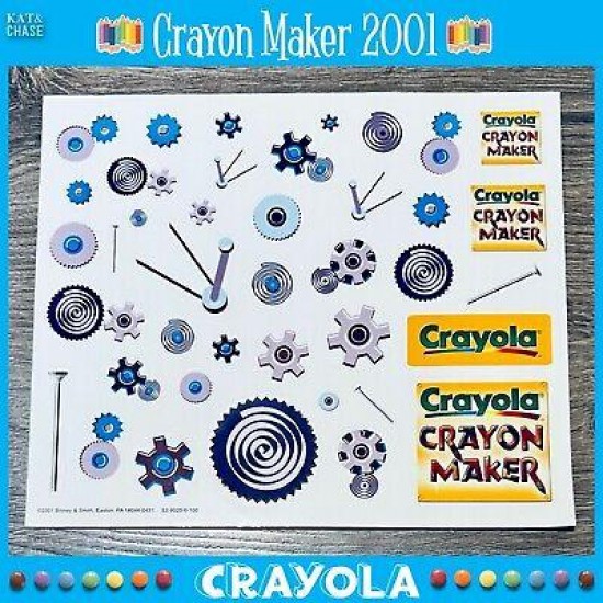2001 Crayola Electric Crayon Maker Kids Art Vintage NIB No Mold 04-9020-0-600