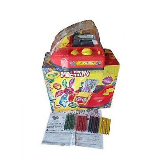 2013 Crayola Melt 'N Mold Factory Crayon Maker TESTED And Works
