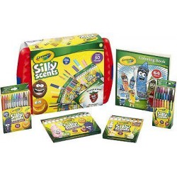 Crayola Colouring Set Silly Scents Markers Crayons Colouring Book