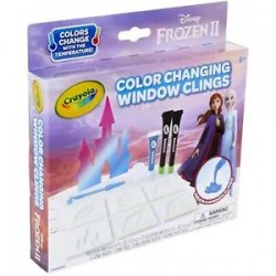 Crayola Color Changing, Window Clings FrozenIIPK18