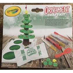 Crayola Christmas Tree Ornament Craft Kit Christmas Tree
