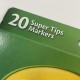 20 Count - Crayola Washable Super Tips - New! Lot Of 2