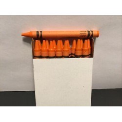 (16) Crayola Crayons (orange) BULK