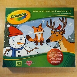 NEW! Sealed! Crayola Winter Adventure Creativity Kit - Kohl's Cares for Kids