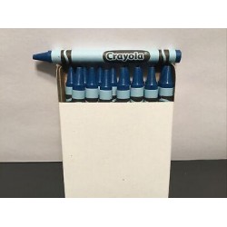 (16) Crayola Crayons (turquoise blue) BULK
