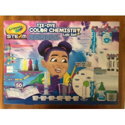 Crayola 74-7487 Tie Dye Color Chemistry Set for Kids, STEM Activities, Brand New