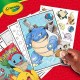 4 Pack Crayola Coloring Book-Pokemon, 96 Pages 42732