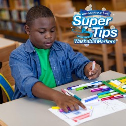 Crayola Super Tips Washable Markers 20/Pkg-Assorte