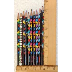 10 Crayola Pencil Crayons with Dual-Colored Lead Kids & Adult Coloring Artist