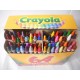 2004 Crayola 64 Crayon Collection Built-in Sharpener Busy Bees Puzzle on Back