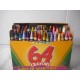 2004 Crayola 64 Crayon Collection Built-in Sharpener Busy Bees Puzzle on Back