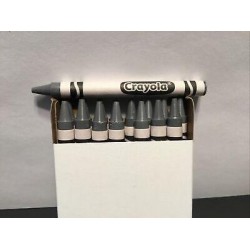 (16) Crayola Crayons (timberwolf) BULK