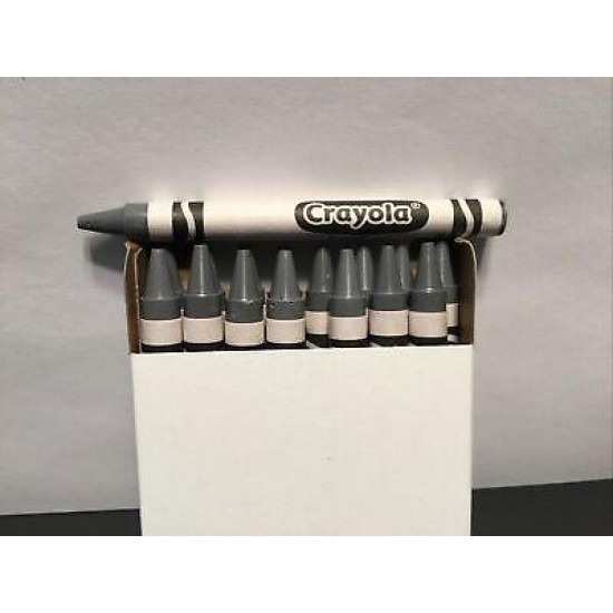 (16) Crayola Crayons (timberwolf) BULK