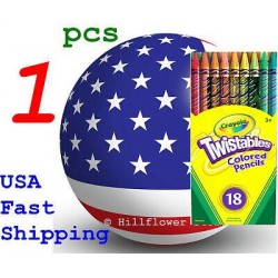 1 X Crayola Twistables Colored Pencils set 18 68-7418 687418 Age 3+