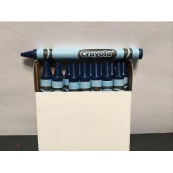 (16) Crayola Crayons (blue green) BULK
