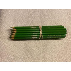 (20) Crayola Colored Pencils  (jade green) BULK