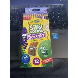 Crayola Silly Scents Colored Pencils, Sweet Scents, 12 Count, 066