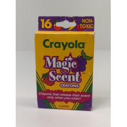 Vintage 1994 Crayola Magic Scent Crayons 16-Count Binney & Smith Made USA Unused
