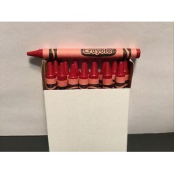 (16) Crayola Crayons (red) BULK