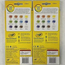 2 Crayola 12-Packs of Pre-Sharpened Colored Pencils (24 Total) - New in Box