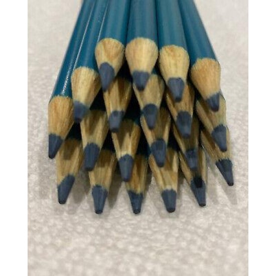 (20) Crayola Colored Pencils  (green blue) BULK