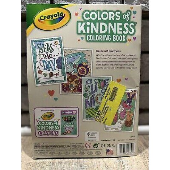 Crayola Colors Of Kindness Coloring Book